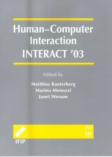 Human computer Interaction INTERACT 03