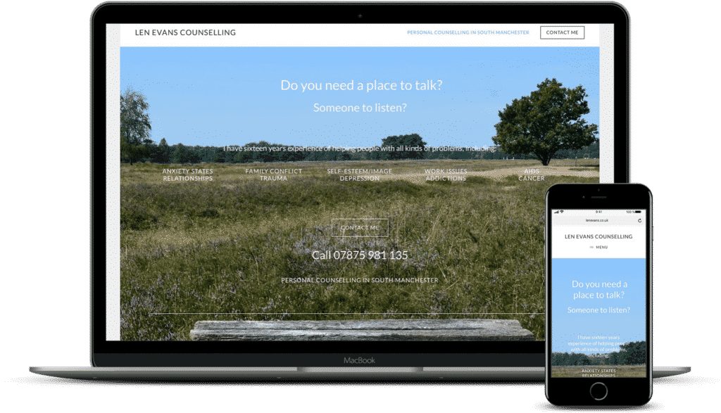 Therapist Website Design