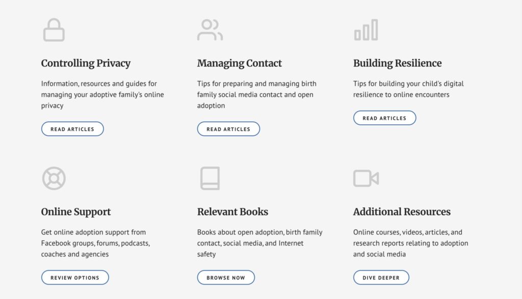 example outreach website article categories